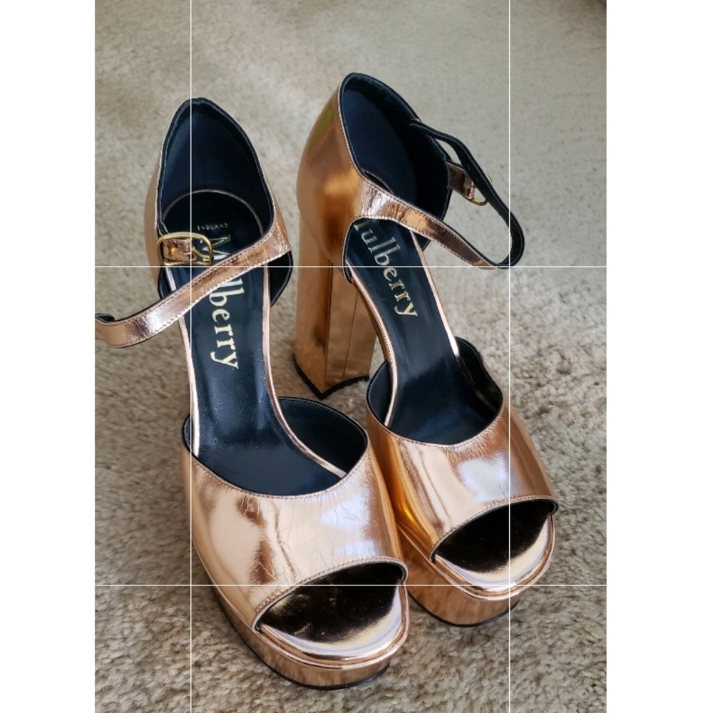 Mulberry Platform Mary-Jane Sandal